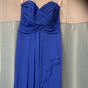 Royal Blue Bridesmaid Dress